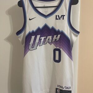 Nike Utah Jazz Taylor Hendricks Jersey